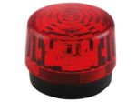 Flash clignotante LED rouge 12vdc