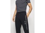 Pantalon de jogging Tommy Hilfiger marine en coton bio