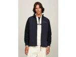 Sweat zippé Tommy Hilfiger marine en coton bio