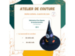 ATELIER DE COUTURE- Fabrication d’un chapeau pour Halloween