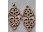 Boucle d'oreilles "Lacet"