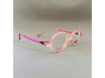 Lunettes de Vue Enfant De La Marque Eyelet - Modèle FUN Coloris Rose Poudre