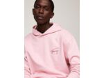 Sweat à capuche Tommy Jeans rose