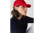 Casquette Lacoste rouge