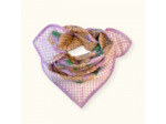 SMALL FOULARD MANIKA "BLOOM" LAVANDE