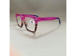 Lunettes de Lecture Couleur Rose Translucide Ecaille Puissance +1.50