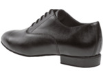 180-075-028 - Chaussures de danse en cuir noir pour homme talon de 2cm- Diamant