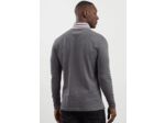 Polo manches longues Eden Park gris