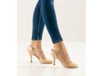 Aurora LS Nueva Epoca - Chaussures de danse cuir verni beige