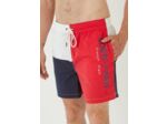 Short de bain Eden Park rouge