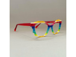 Lunettes de Vue De la Marque Wissing Modèle 3358 Coloris Rose-Multicouleurs – Monture Unique