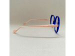 Lunettes de vue Rondes Kalinda Caroline Abram Coloris Bleu / Rose