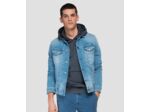 Veste en jean Replay bleu clair en coton stretch