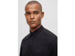 Chemise ajustée BOSS noire