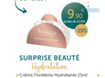 Surprise beauté hydratation Crème fondante hydratante Thalgo-Algue Marine.