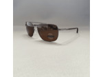 Lunettes de Soleil Tellaro de la Marque Serengeti Coloris Marron Gunmetal Shiny