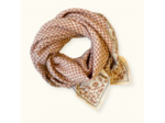 BIG FOULARD LATIKA "MOSAIC" TERRACOTTA