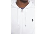 Sweat zippé Ralph Lauren blanc