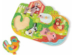 Puzzle à Encastrement en Bois Happy Farm - JM