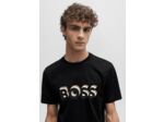 T-Shirt logo BOSS noir