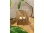 Boucles d'oreilles collection AUDREY HEPBURN perle d'eau douce - DANIELE DEMOULIN - Sur le trottoir d'en face