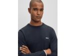 Sweat BOSS marine en coton bio