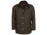 Veste Ashby Barbour kaki en coton ciré