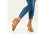 Blanche 526-60 - Chaussures de danse satin bronze - Anna Kern