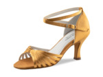 Blanche 526-60 - Chaussures de danse satin bronze - Anna Kern