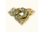 SMALL FOULARD MANIKA " SOLEIL" JAUNE CITRON