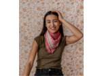 Foulard Indien Arti Rosa