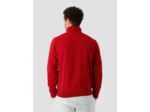 Sweat demi zip Ralph Lauren rouge en coton