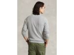 Pull demi zip Ralph Lauren gris en coton