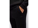 Pantalon de jogging BOSS noir en coton bio