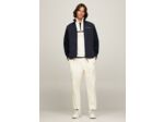 Sweat zippé Tommy Hilfiger marine en coton bio