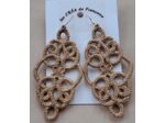 Boucle d'oreilles "Lacet"