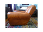PAIRE D'AUTHETIQUES FAUTEUILS CLUB