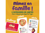 Génération Mimes  - Jeu de mimes - pour Enfant et Adultes- Jeu de Cartes dès 4 Ans