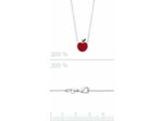 Collier Argent Enfant Pomme