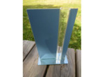 Vase soliflore miroir strass 1 tube - Zen Deco