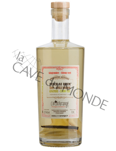 Rhum Arrangé Punch au Rhum Gingembre Citron Vert 28,5° 70cl