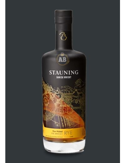 STAUNING DANISH WHISKY RYE 70CL 48°