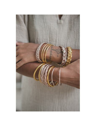 Kumali - Jonc Bouddhiste Fin OR - Jolie-Môme - Guise