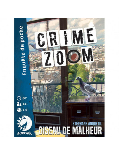 Crime zoom, Oiseau de malheur - Jeu de société - Farfadet joueur