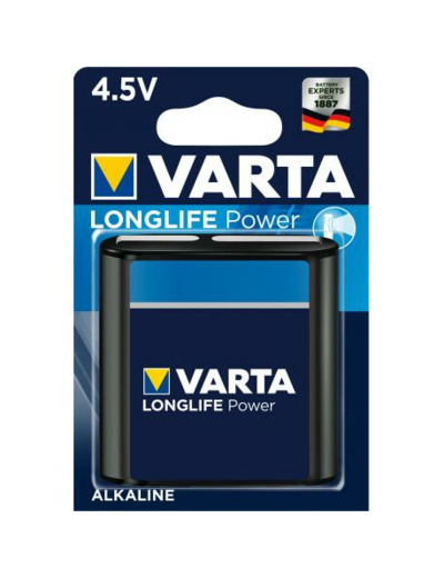 Pile plate 4.5V 3LR12 ALKALINE VARTA