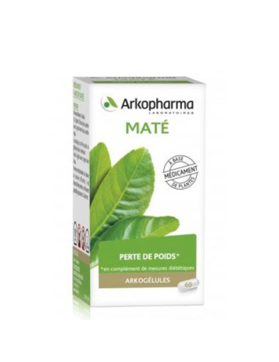 Arko pharma, maté, perte de poids, 60 gélules