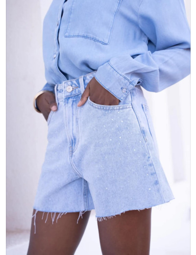 Short Sullivan - Denim très clair