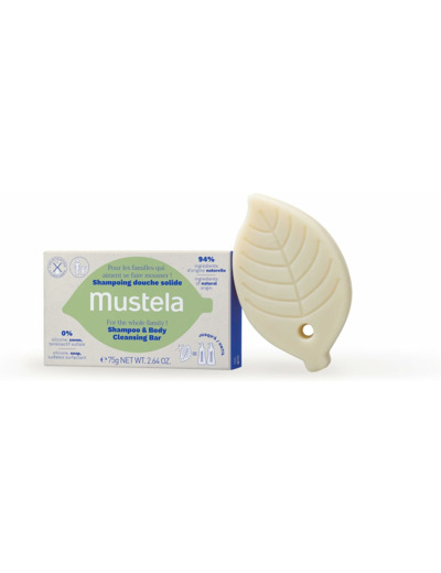 Mustela Shampoing Douche Solide 75 g