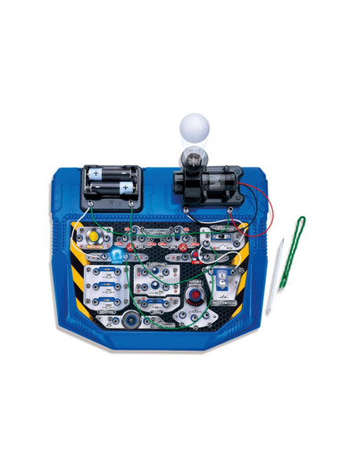 Kit de projets électroniques pour enfants à partir de 8 ans, explorez les principes de base de l'électronique avec 25 expériences passionnantes, jeu éducatif et interactif, plaisir de circuit