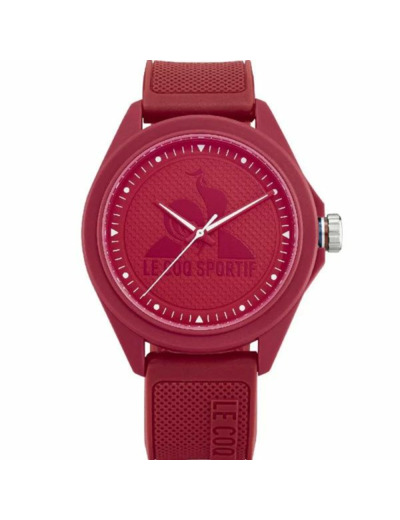 Montre Collection Monochrome rouge